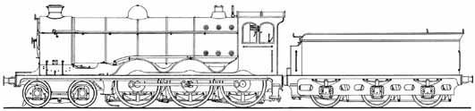 Scale drawing of CL7