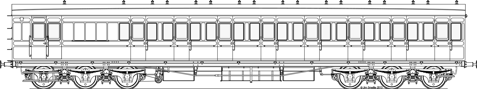 Scale drawing of D101