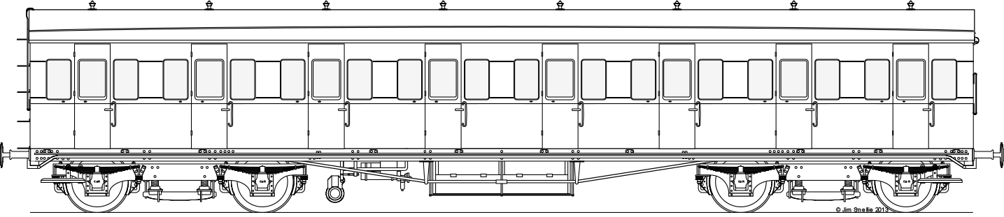 Scale drawing of D117