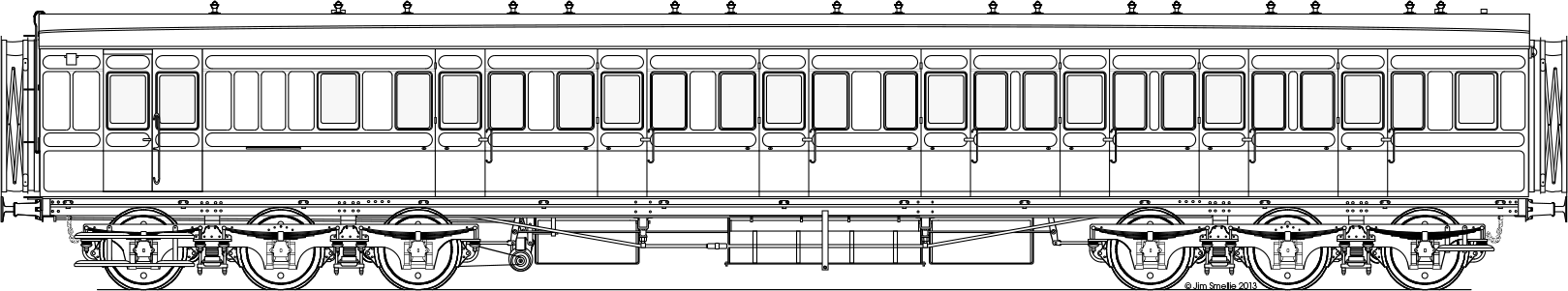Scale drawing of D95
