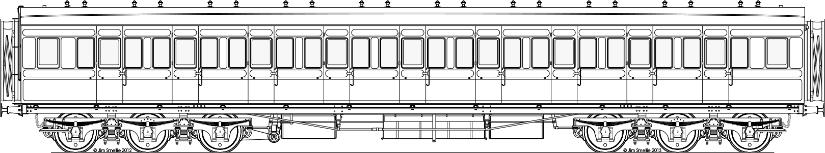 Scale drawing of D96