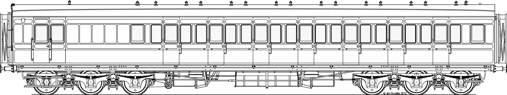 Scale drawing of D97A