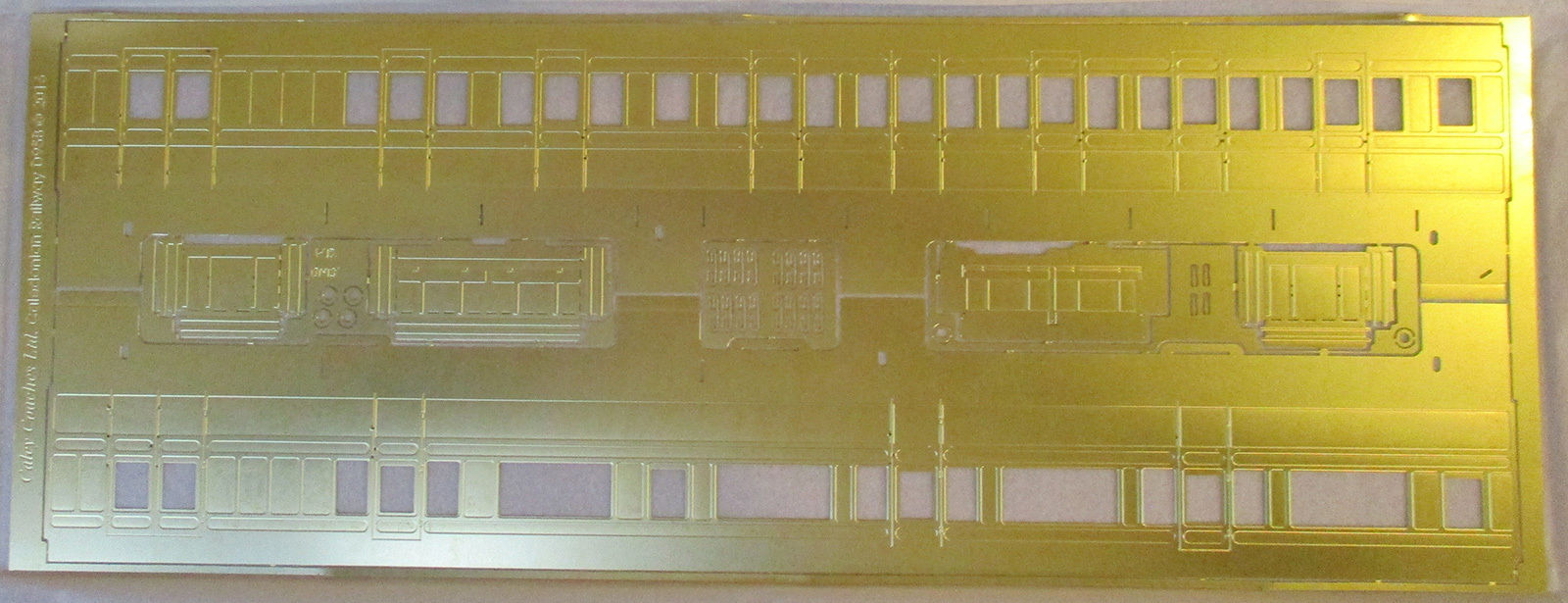 7mm scale D95B Body Etch Front
